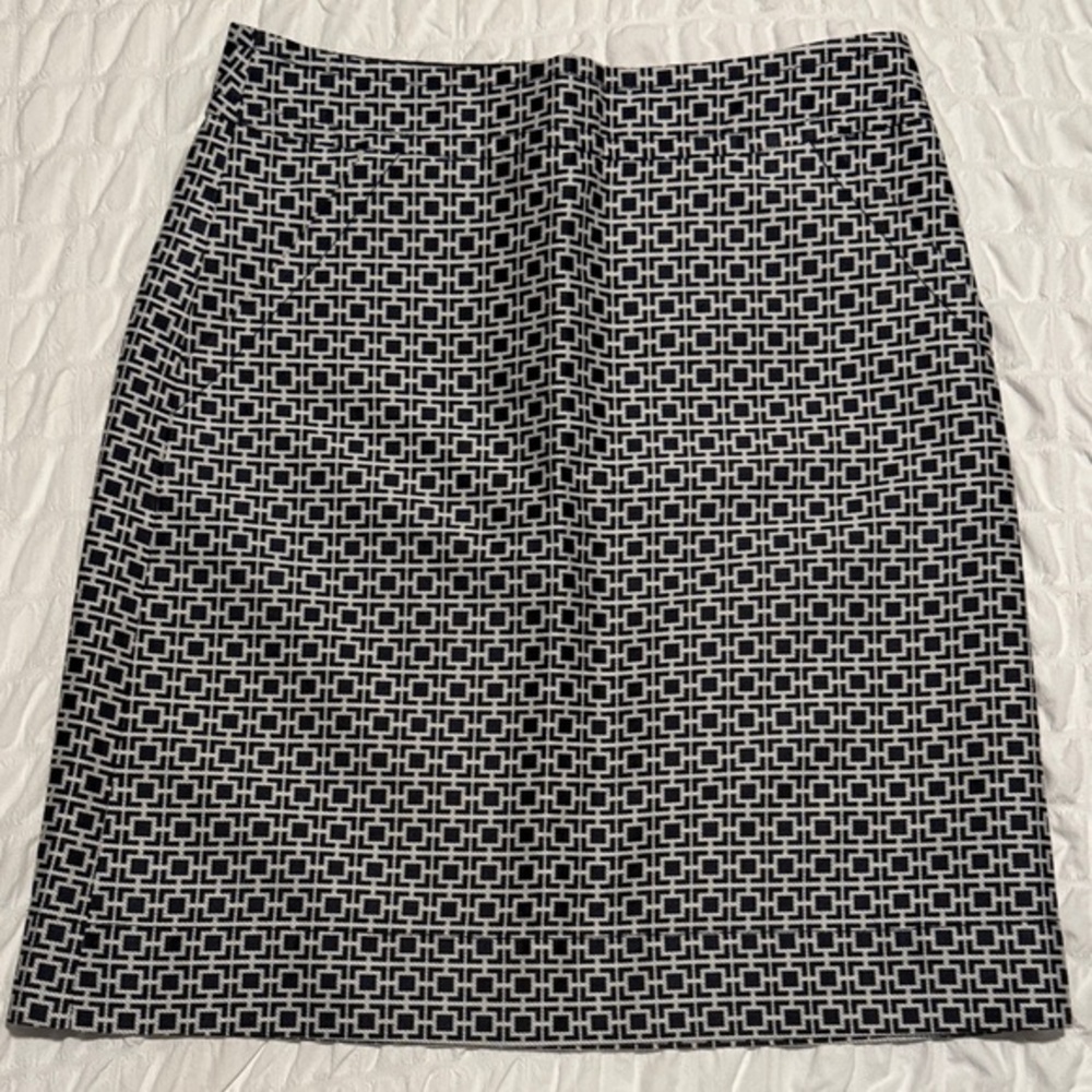 Banana Republic Monochrome Patterned Mini Skirt